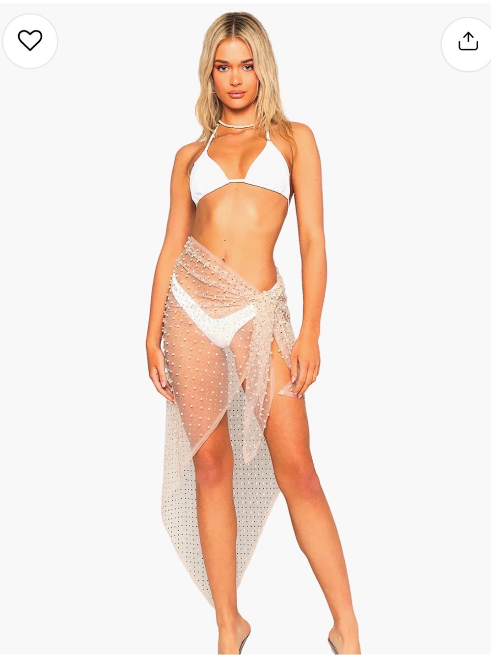 Beach Bunny Sin City Sarong Swim Cover